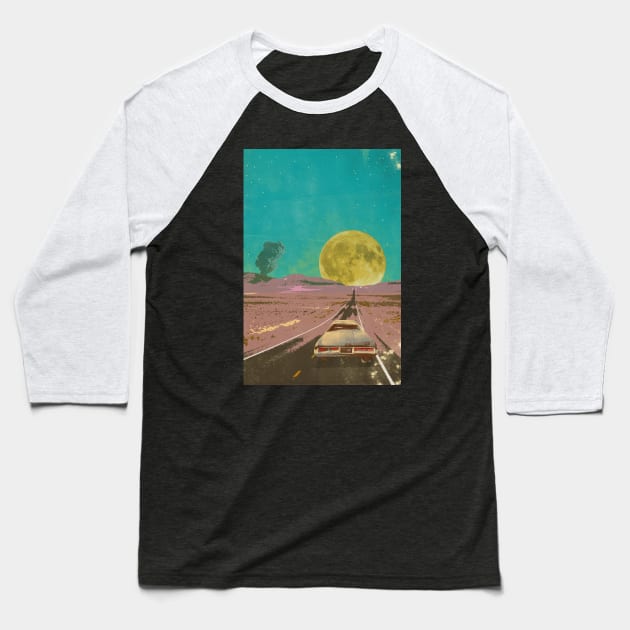 Evening Explosion II Baseball T-Shirt by Showdeer